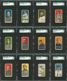 1909-11 T206 White Border SGC-Graded Collection (82 Different) 